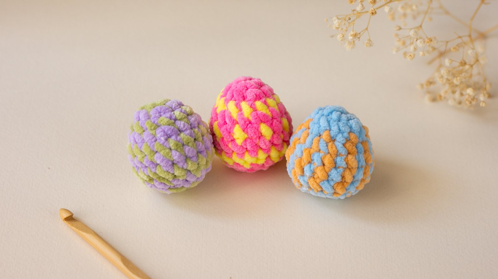 Crocheted Easter Eggs