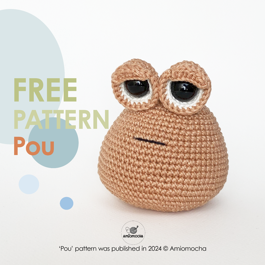 Free Pou Crochet Pattern — Cute Amigurumi