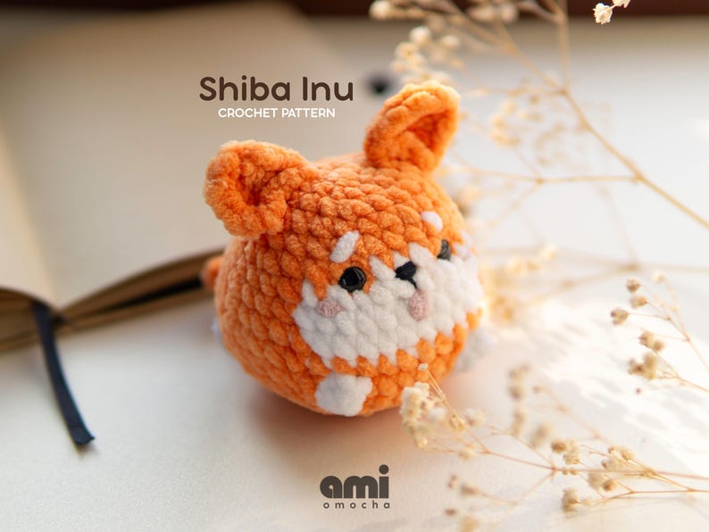 Shiba Inu Crochet Pattern | Amigurumi Dog Plushie